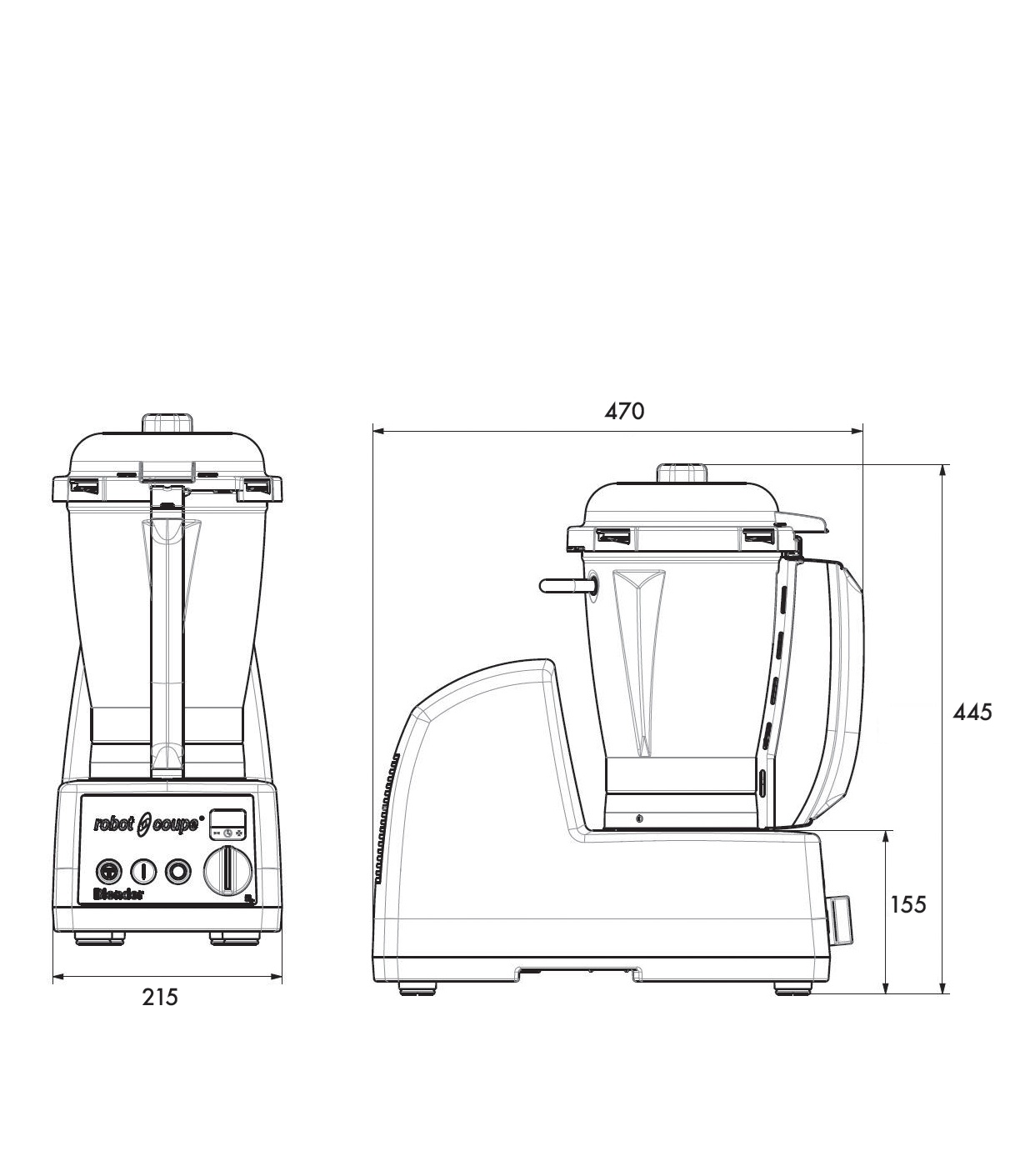 картинка БЛЕНДЕР ROBOT-COUPE BL 3